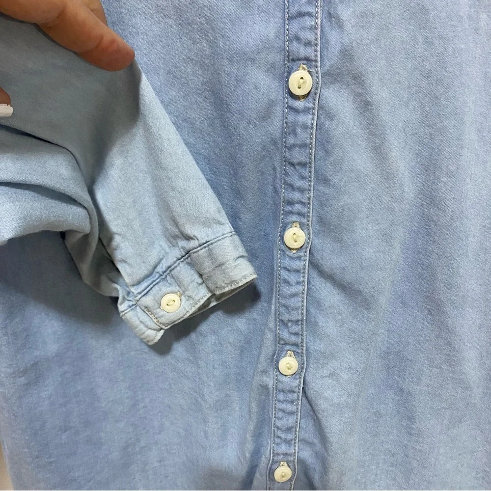 OshKosh B'gosh Light Blue Kids Button Down Shirt
